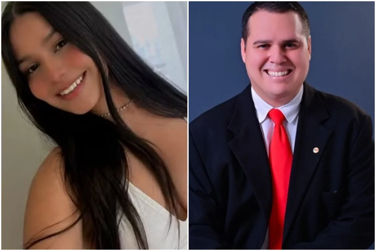 Imagem colorida, Isabelle à esquerda e João à direita- Metrópoles