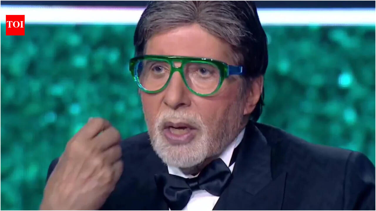 Kaun Banega Crorepati Temporada 18: O desafio de diálogos de filme fica engraçado para Amitabh Bachchan e a participante Manjusha Shirsath
