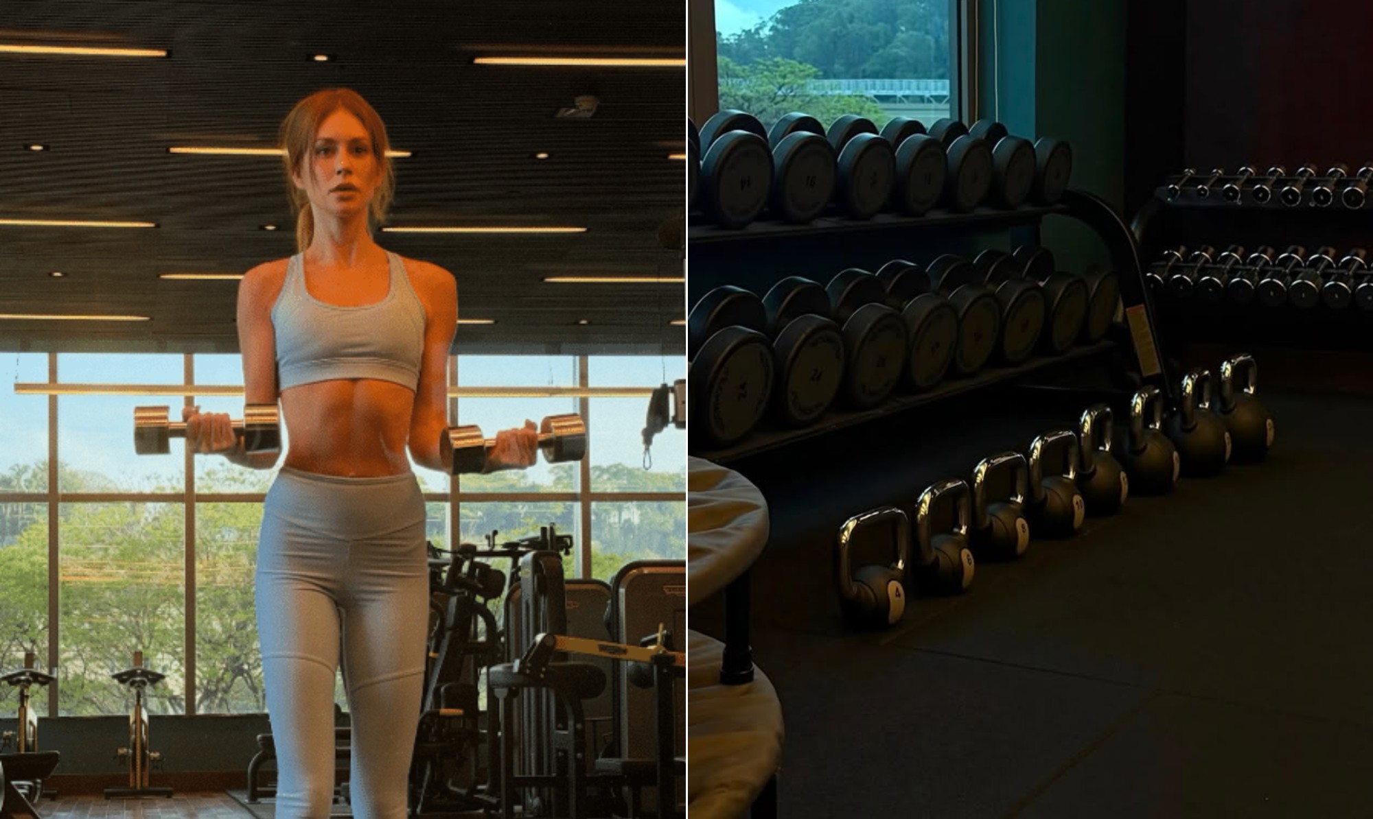 Marina Ruy Barbosa malha na academia mais cara do Brasil; Descubra quanto é a mensalidade
