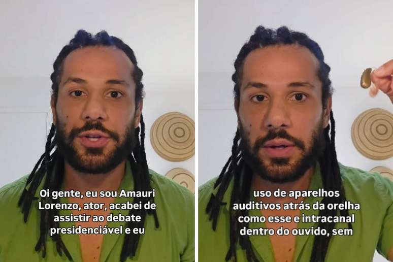 Ator da Globo, Amaury Lorenzo revela que deficiência gradativa o impedirá de continuar atuando