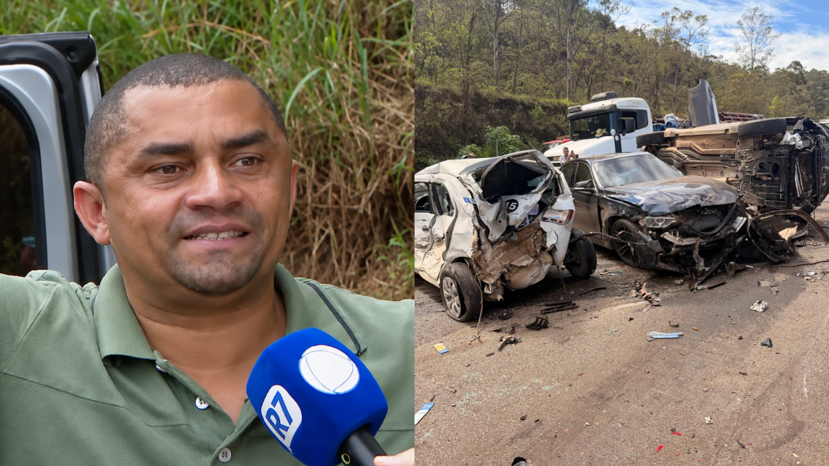 ‘Nasci de novo’, diz motorista que ajudou crianças após engavetamento na BR-040, em Nova Lima