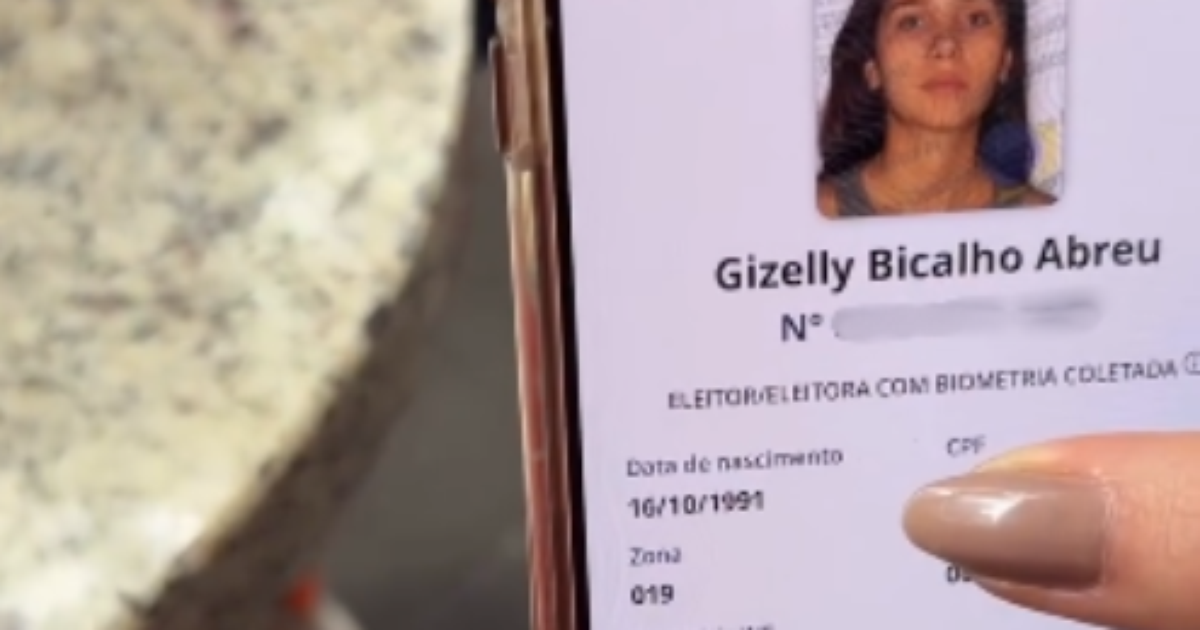 Ex-BBB Gizelly e eleitores relatam falha no e-Título ao mostrar local de votação; TRE-SP nega mudança