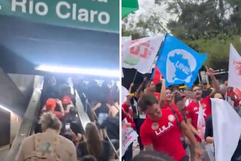 Apoiadores de Lula chegam para ato na Paulista; Flávio se reúne com prefeitos da Grande São Paulo