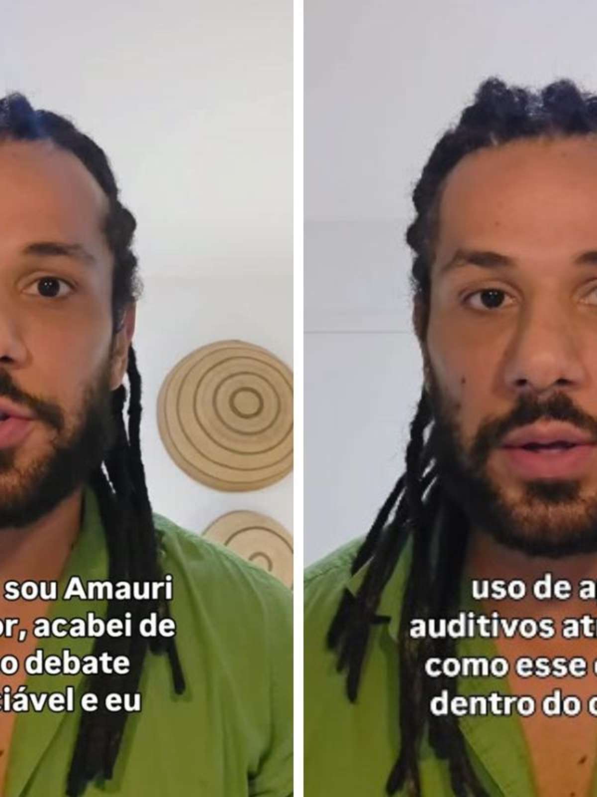 Ator da Globo, Amaury Lorenzo revela que deficiência gradativa o impedirá de continuar atuando