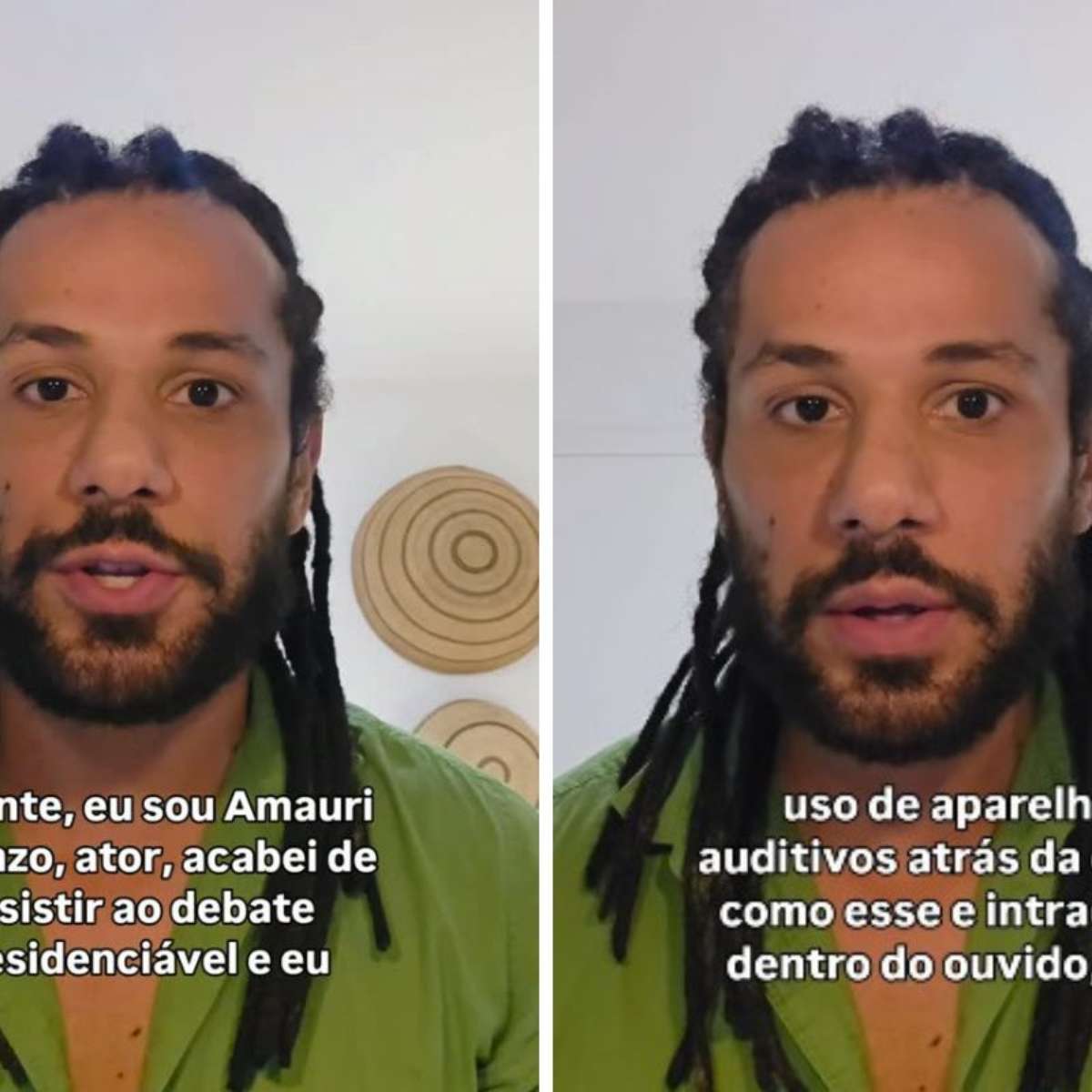 Ator da Globo, Amaury Lorenzo revela que deficiência gradativa o impedirá de continuar atuando