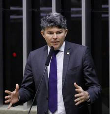 José Medeiros (PL) que disse que seu eleitor “bebe detergente” foi eleito o segundo mais votado ao Senado por Mato Grosso Foto: Luis Macedo/Câmara dos Deputados