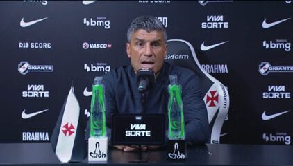 Pedro Emanuel diz que faltou inspiração ao Vasco