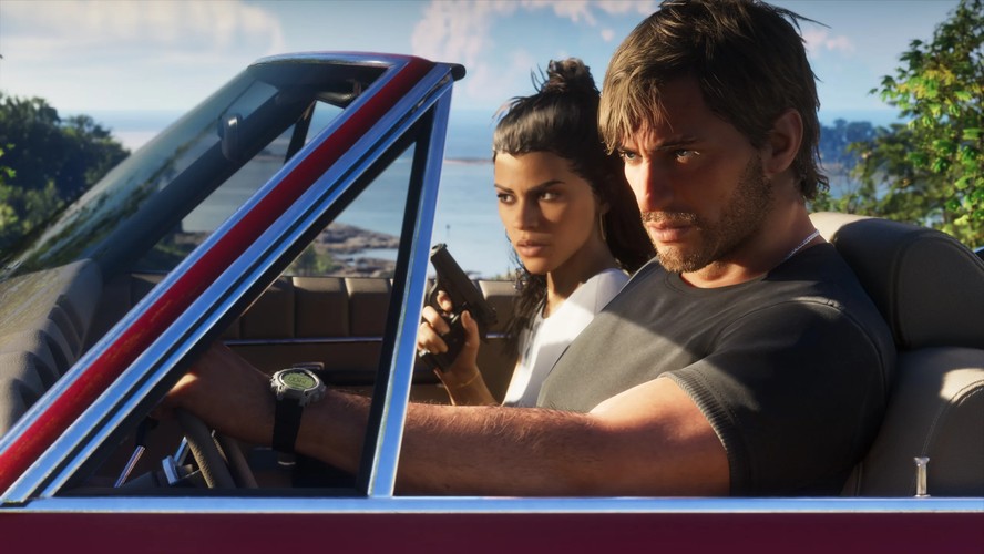 GTA 6: novo vazamento traz Jason e Lucia pelados em novas cenas de gameplay
