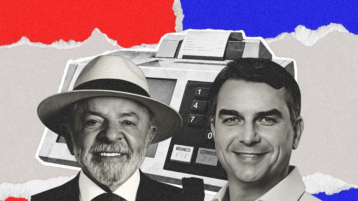 Vox Brasil no 2º turno: Lula tem 50,86% e Flávio, 49,14%, dos votos válidos