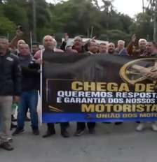 Motoristas de ônibus fazem greve e mais de 200 mil passageiros são afetados em SP Foto: Reprodução/TV Globo