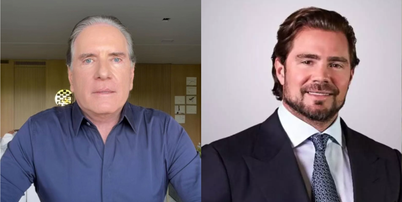 Roberto Justus se pronuncia sobre mensagens enviadas a Daniel Vorcaro Foto: Reprodu&ccedil;&atilde;o/Instagram e Wikicommons