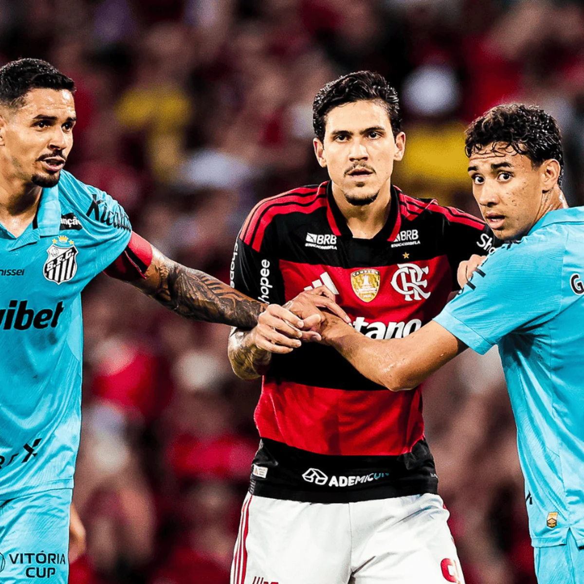 Melhores campanhas do returno, Santos e Flamengo jogam pelo Brasileirão