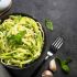 Pasta con crema de brócoli