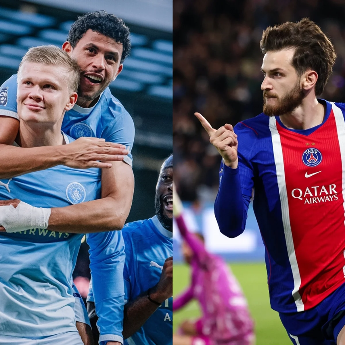 Champions League: Manchester City e PSG fazem duelo de favoritos ao título