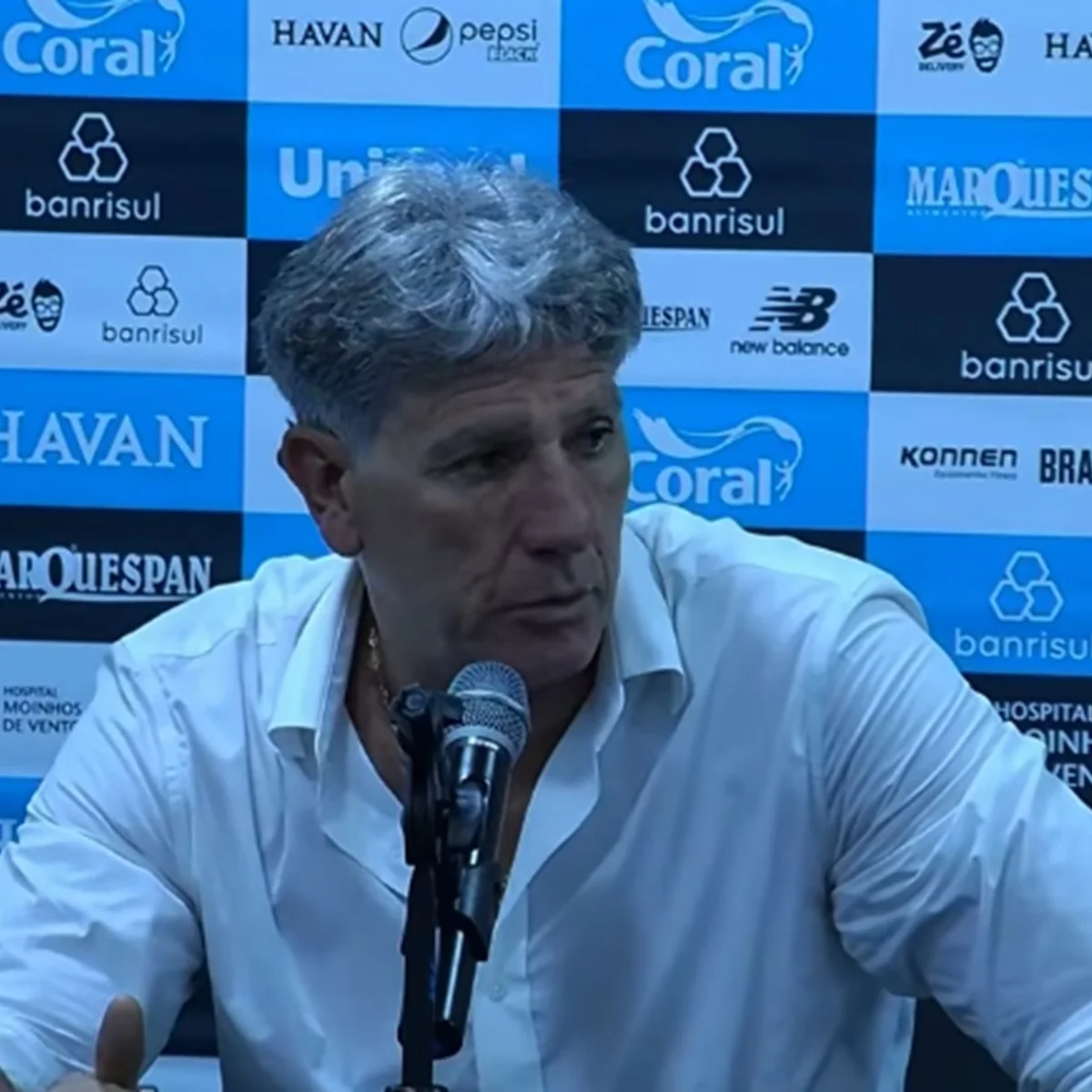 Renato Gaúcho iguala pior início pelo Grêmio com 25% de aproveitamento