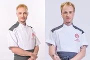 Léo Salles: vencedor do MasterChef Confeitaria, em 2025. Chef confeiteiro e consultor, participa agora da disputa entre profissionais.